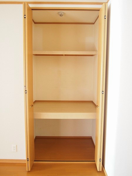 コーポサンレイクⅢ 各部屋に収納あります。