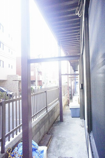 コーポ山村 ２Ｆはバルコニーがあります。（写真は１Ｆです）