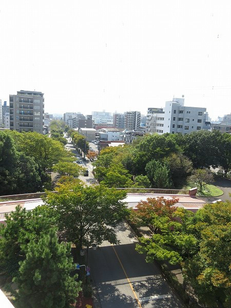 クラリティＭＳ 目の前には大きな公園があり素敵な眺望。