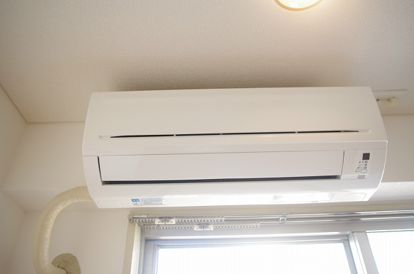 シティハイツⅡ エアコン完備です。夏も冬も快適。
