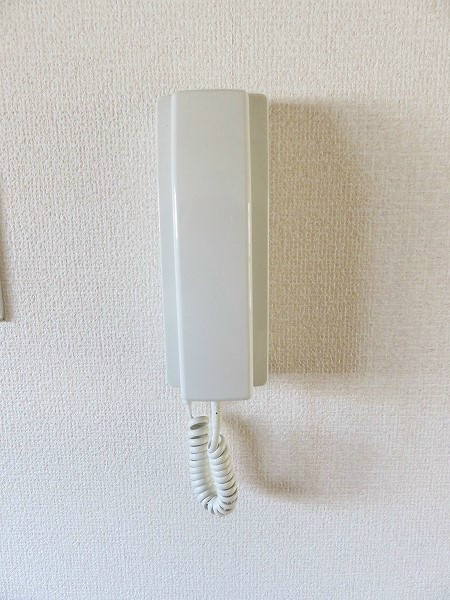 マンションルピナス インターホン付で防犯面もＯＫ。