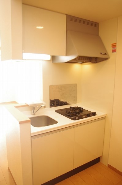 シャルマン新清 ２口コンロでお料理もしっかりできます。