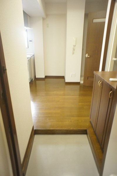 増田ビル 綺麗な室内の玄関です