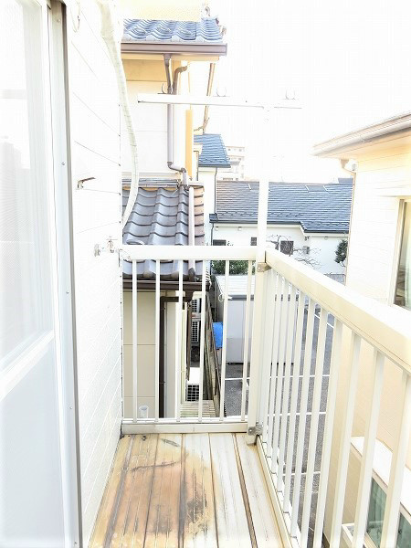 第２サクラコーポ バルコニー付です。洗濯もの干せますね。