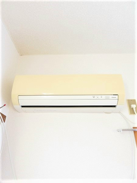 第２サクラコーポ エアコン完備です。初期投資少なく済みますね。