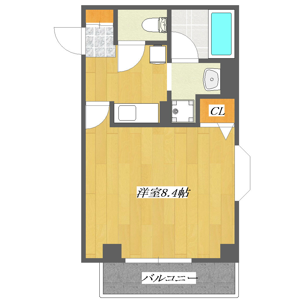 第8コーポマキ 角部屋です。