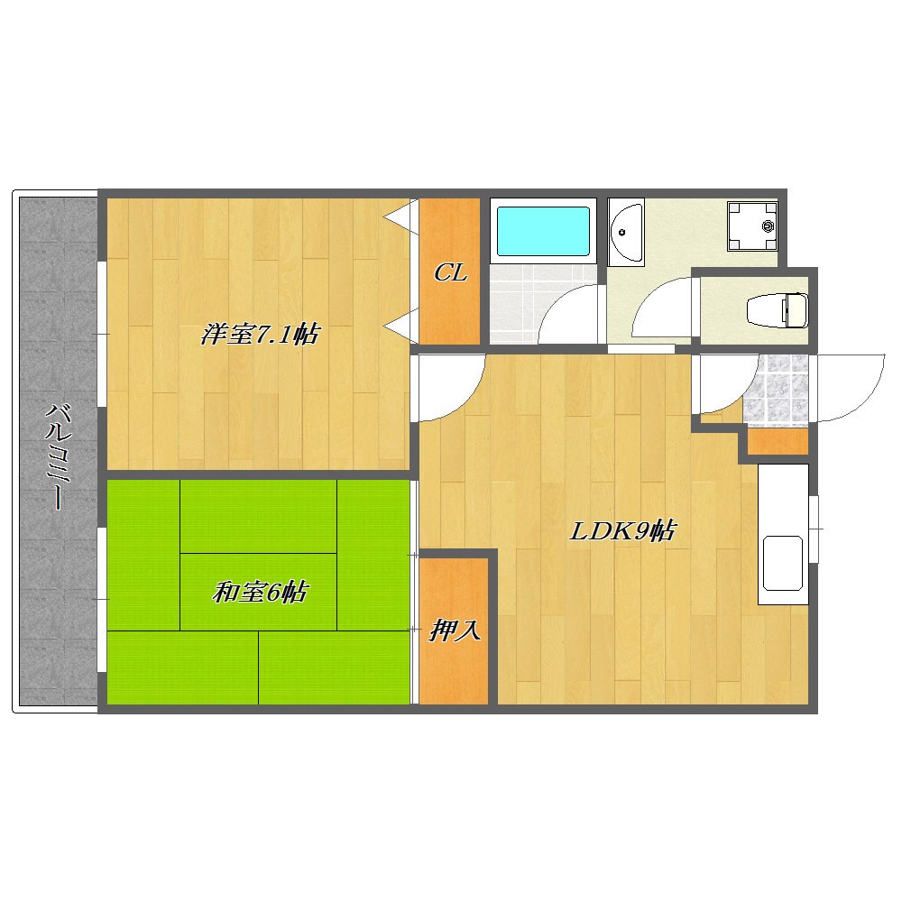 フローラ北葛西 収納各部屋にございます！