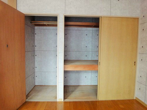 レジデンスタイム３ 収納たっぷり、荷物の多い方は嬉しいですね。それでも足りない方はトランクルームご用意してあります