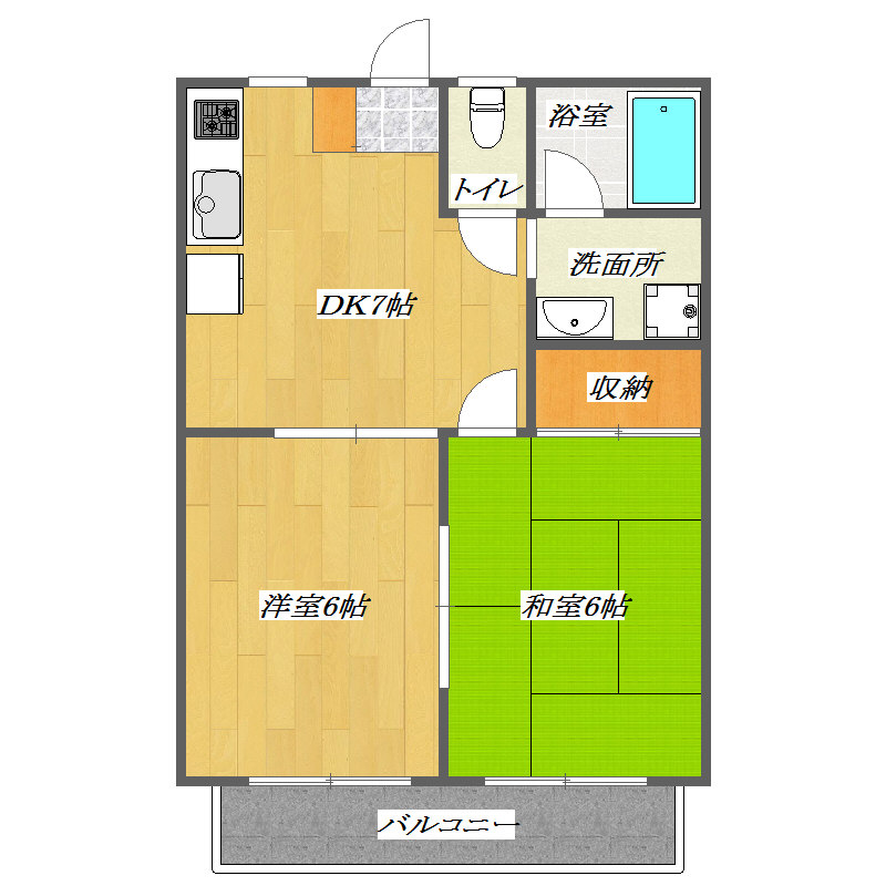 第３中川ハイツ 今より広いお部屋に引っ越そうと考えている方は是非！