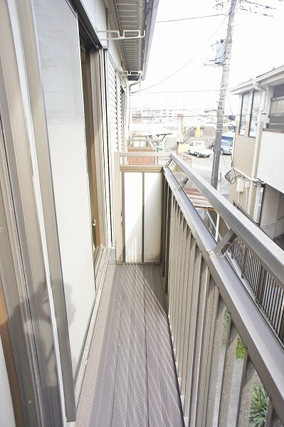 リバーサイド関口 洗濯物もしっかり干せます。