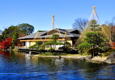 リバーサイド坂本 公園：平成庭園･源心庵　640m