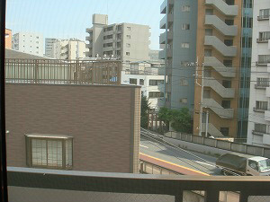 リバーサイド坂本 南東向きのお部屋です。