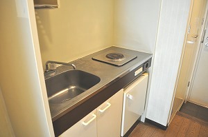 グランドマンション 安心の電気コンロです。